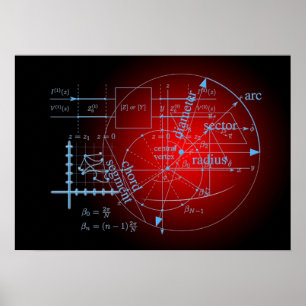 wiskundekunst poster