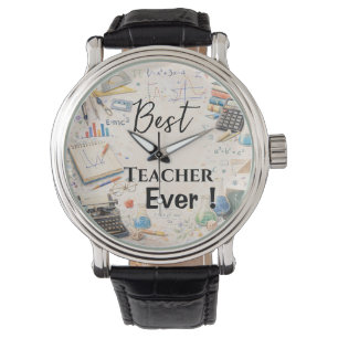 Wiskundeleraar Bedankcadeaus Einde Schooljaar Horloge