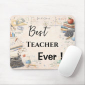 Wiskundeleraar Bedankcadeaus | Einde Schooljaar Muismat (Met muis)