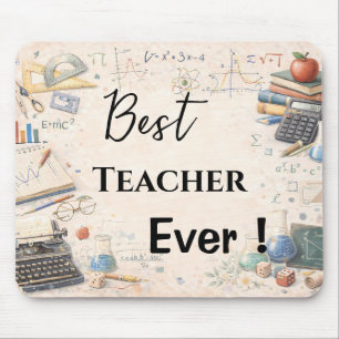 Wiskundeleraar Bedankcadeaus Einde Schooljaar Muismat