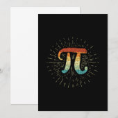 Wiskundeleraar Cute Pi Kaart (Voorkant / Achterkant)