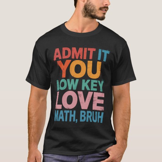 Wiskundeleraar Grappig meisje T-shirt (Voorkant)