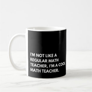 Wiskundeleraar Grappige Professor Zegt Koffiemok