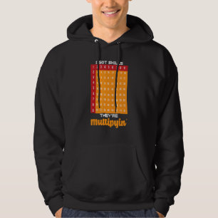 Wiskundeleraar T- Ik Heb Vaardigheden Ze Vermenigv Hoodie