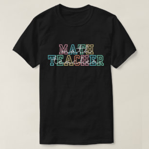Wiskundeleraar T-shirt, Wiskundeleraar Cadeau, Wis T-shirt