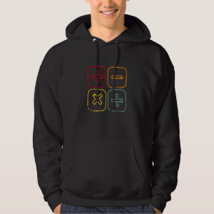 Wiskundeleraar Terug naar school 100 dagen school Hoodie