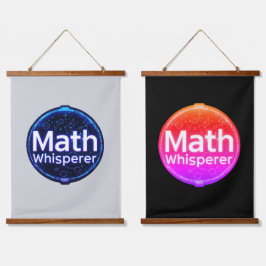 Wiskundeleraar Wiskundefluisteraar Hangend Wandkleed