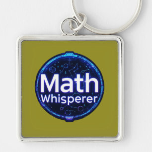 Wiskundeleraar Wiskundefluisteraar Sleutelhanger