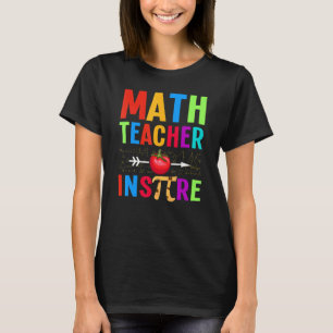 Wiskundeleraren inspireren wiskundeknobbel & Pi-da T-shirt