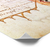 wiskundeles, van een wiskundige treatie poster (Hoek)