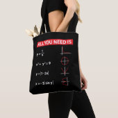 Wiskunden Algebra Wiskunde Docent Gift Idee Tote Bag (Dichtbij)