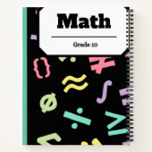 WISKUNDEN NOTITIEBOEK VOOR GRAAD 10 (Achterkant)