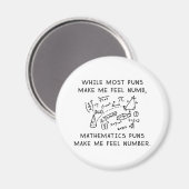 wiskundepuns magneet (Voorkant / Achterkant)