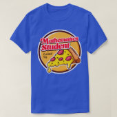wiskundestudent gevoed door Pizza T-shirt (Design voorkant)