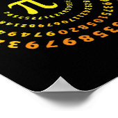 Wiskundestudent Kind Math Leraar T-shirt, Grappig Poster (Hoek)