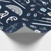 Wiskundeverlooppapier Cadeaupapier (Hoek)