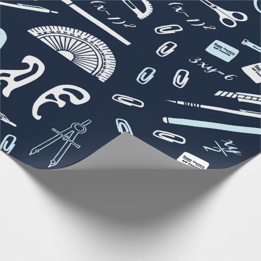 Wiskundeverlooppapier Cadeaupapier (Hoek)