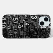 Wiskundig Abstract Case-Mate iPhone Case (Achterkant (horizontaal))
