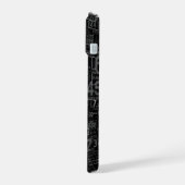 Wiskundig abstract iPhone 15 case (Linkerkant)
