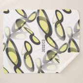 Wiskundig infiniteitssymbool in grafisch ontwerp sherpa deken (Voorkant (horizontaal))