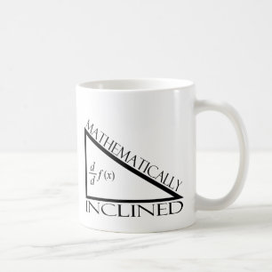 Wiskundig klinkend koffiemok
