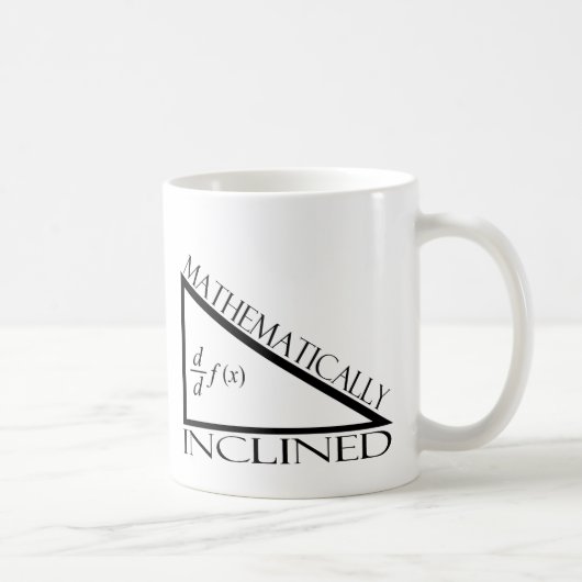 Wiskundig klinkend koffiemok (Rechts)