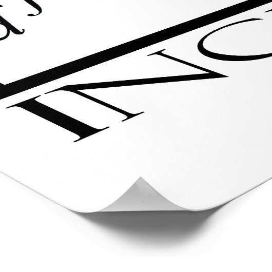 Wiskundig klinkend poster (Hoek)