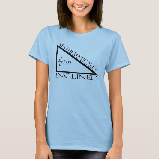 Wiskundig klinkend t-shirt (Voorkant)