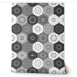 Wiskundig mooie geometrische patroon  behang