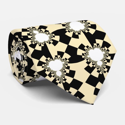 Wiskundig patroon - volledige sets Mandelbrot Nec Stropdas (Opgerold)