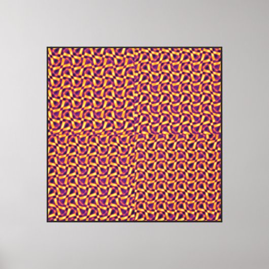Wiskundig Schoone Kunst Canvas Afdruk (Voorkant)