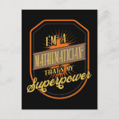 wiskundige briefkaart (Voorkant)