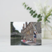 Wiskundige brug, Cambridge Briefkaart (Staand voorkant)