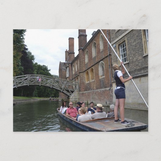 Wiskundige brug, Cambridge Briefkaart (Voorkant)