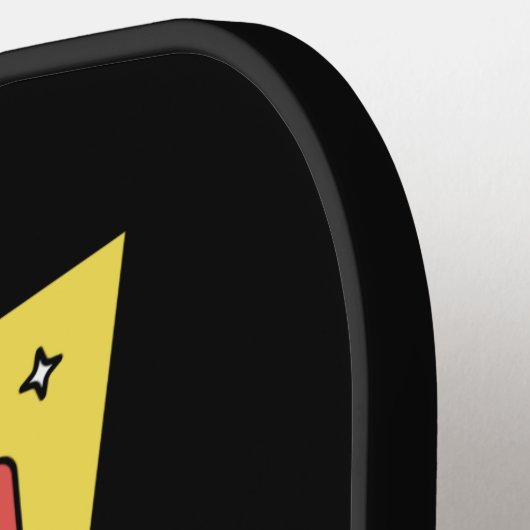 Wiskundige dag pickleball paddle (Links Detail)