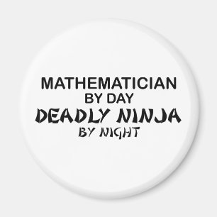 wiskundige Deadly Ninja bij nacht Magneet