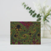 "Wiskundige Fantasy" - nummer twee" Briefkaart (Staand voorkant)