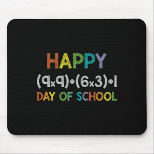 Wiskundige formule 100 dagen school 100ste dag leu muismat