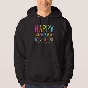 Wiskundige formule 100 dagen school leraar jongen hoodie