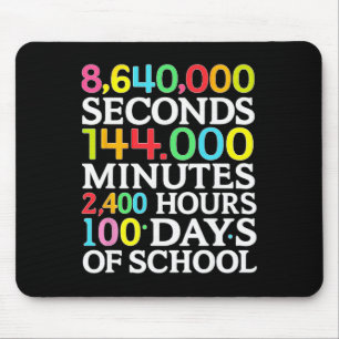 Wiskundige formule 100 dagen school wiskundeleraar muismat