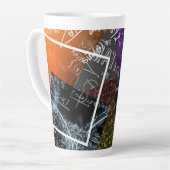 Wiskundige formule Latte-Mok Latte Mok (Linkerhoek)