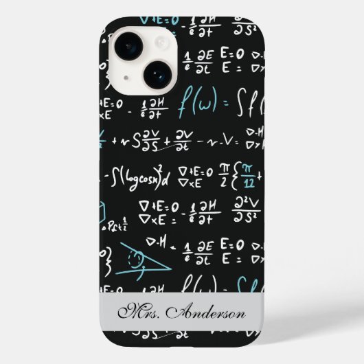 Wiskundige Formules Case-Mate iPhone Case (Achterkant)