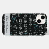 Wiskundige Formules Case-Mate iPhone Case (Achterkant (horizontaal))