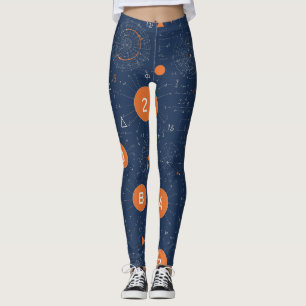 Wiskundige formules leggings