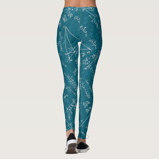 wiskundige formules leggings (Achterkant)