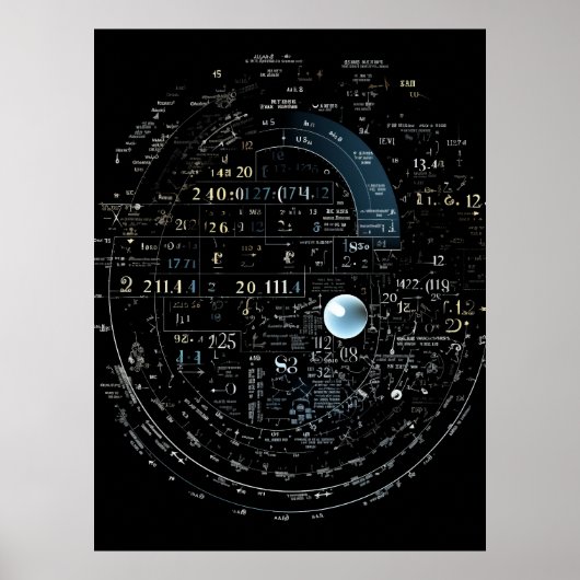 Wiskundige formules om echte wereldproblemen op te poster (Voorkant)