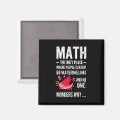 wiskundige humor magneet (Voorkant / Achterkant)