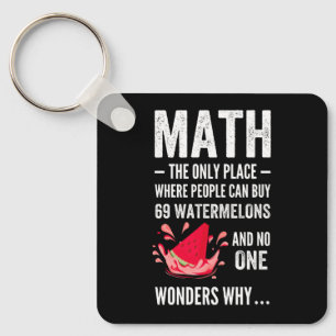 wiskundige humor sleutelhanger