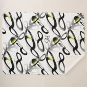 Wiskundige infiniteitssymbool Lemniscate Abstract Sherpa Deken (Voorkant (horizontaal))