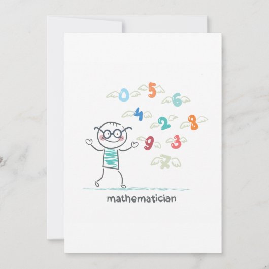 wiskundige kaart (Voorkant)